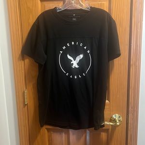 American Eagle outfitters flex, black short sleeve, T-shirt, men’s size medium